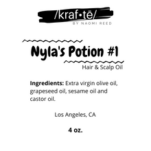 Load image into Gallery viewer, Nyla's Potion #1 - Scalp and Hair Oil