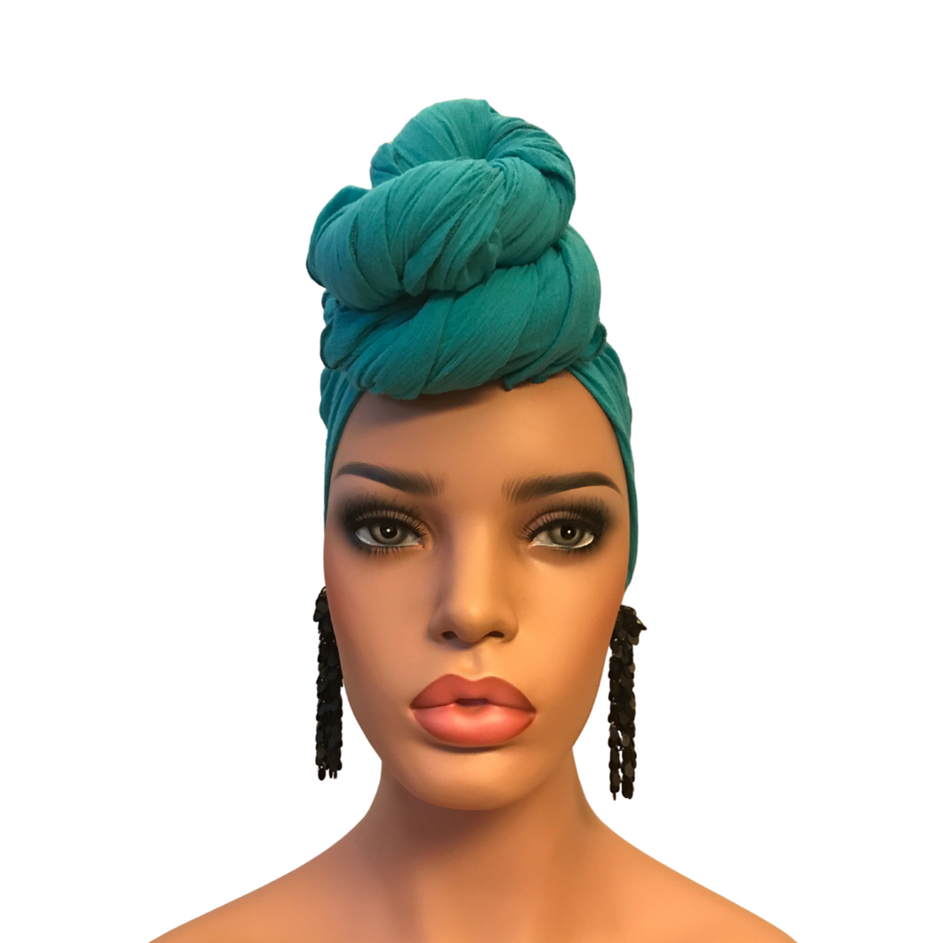 Head Wrap - Aqua