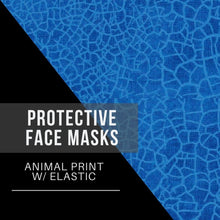 Load image into Gallery viewer, Protective Face Mask (Elastic) with Opening for Disposable Filter - Animal Print
