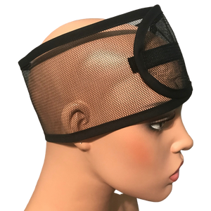 Mesh Hair Wrap - Black 