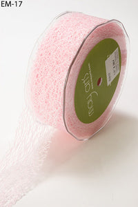 1.5" Net Ribbon - Pink