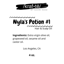 Load image into Gallery viewer, Nyla&#39;s Potion #1 - Scalp and Hair Oil
